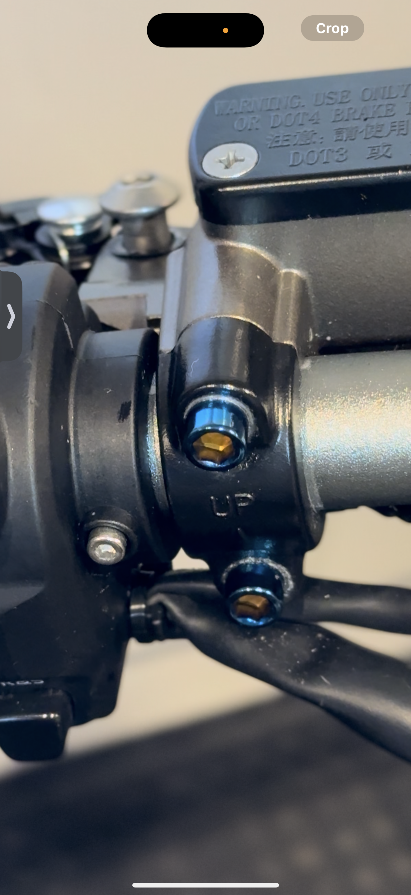 Ultra Bee Brake Titanium Bolts (set of 4)